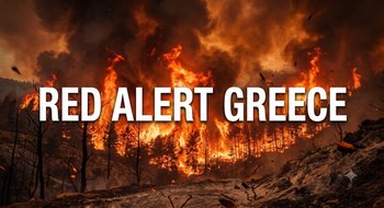 Greece Wildfire Red Alert (July 22, 2026): Category 5 Fire Risk in Attica, Corinthia & Islands